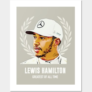 Lewis Hamilton - Greatest of All Time Posters and Art